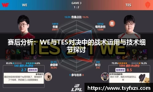 赛后分析：WE与TES对决中的战术运用与技术细节探讨